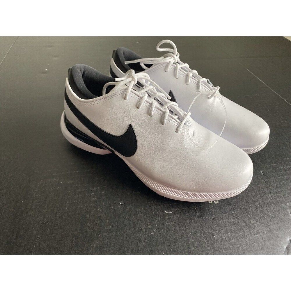 Nike Air Zoom Victory Tour 2 Golf Shoes White Black DJ6569-100 Men's Size 8 NEW